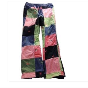 Lilly Pulitzer girls corduroy patch pants